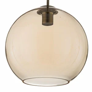 Shop Searchlight Suspension Balls avec verre de lampe ambré 30 cm
