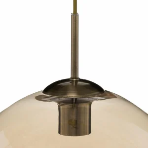 Shop Searchlight Suspension Balls avec verre de lampe ambré 30 cm