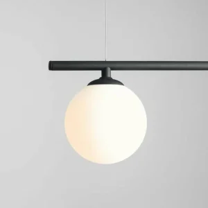 Shop ALDEX Suspension Beryl à 3 lampes, noire