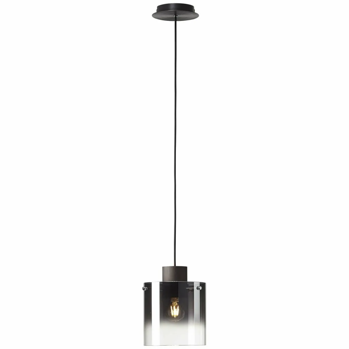 suspension_beth__abatjour_verre_fum___lampe_0.webp Best Brilliant Suspension Beth à abat-jour verre fumé, à 1 lampe