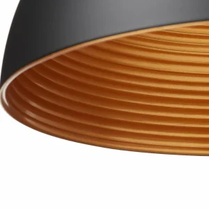 Best Sale Fabas Luce Suspension bicolore Dingle, noir doré