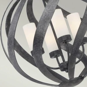 Best Quintiesse Suspension Blacksmith noire/blanche Ø 50,1 cm
