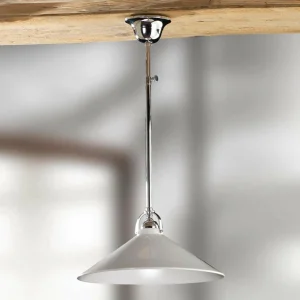 Cheap Ceramiche Suspension blanche GIACOMO abat-jour céramique