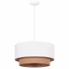 Clearance Duolla Suspension Boho Ø 45 cm 1 lampe blanche/jute