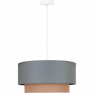 Best Sale Duolla Suspension Boho Ø 45 cm 1 lampe vert sauge/jute