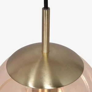 Store Steinhauer Suspension Bollique, laiton, Ø 30 cm, verre, 1 lampe, sphère