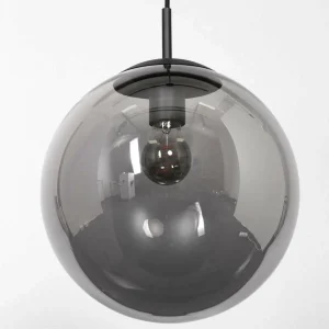 Shop Steinhauer Suspension Bollique, noir, Ø 25 cm, verre, 1 lampe, sphère