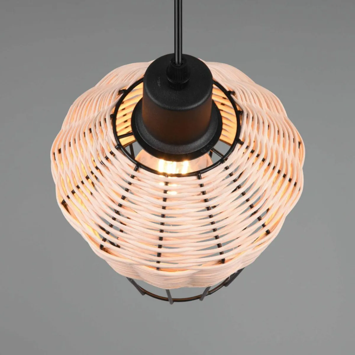suspension_borka___lampe___cm_nature_3.webp Outlet Reality Leuchten Suspension Borka, à 1 lampe, Ø 17,5 cm, Nature