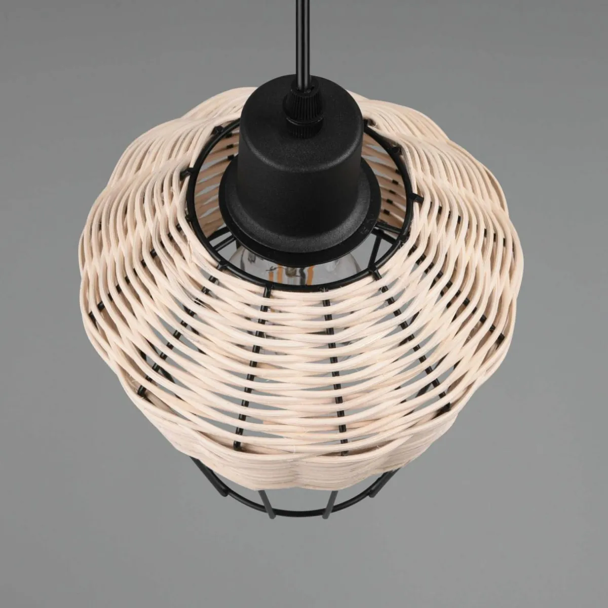 suspension_borka___lampe___cm_nature_4.webp Outlet Reality Leuchten Suspension Borka, à 1 lampe, Ø 17,5 cm, Nature