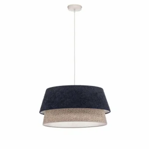 Best Sale Euluna Suspension Boucle, Ø 50 cm, bleue/grise