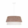 Store Euluna Suspension Boucle, Ø 50 cm, cappuccino/écru