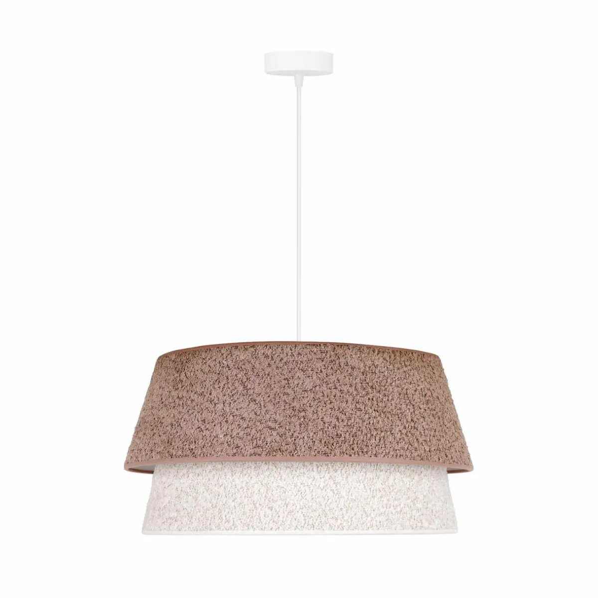 suspension_boucle__cm_cappuccinocru_0.webp Store Euluna Suspension Boucle, Ø 50 cm, cappuccino/écru