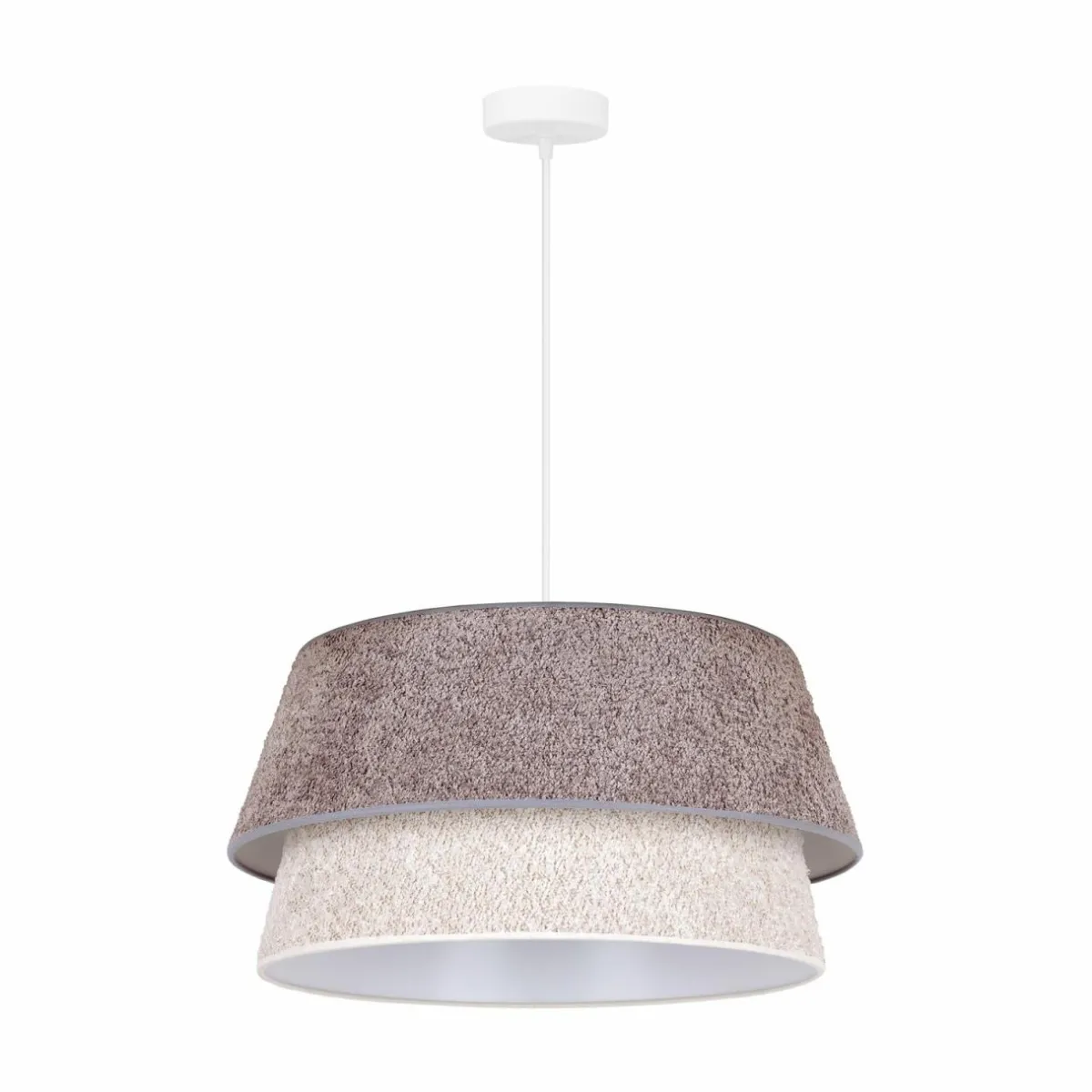 suspension_boucle__cm_grisecru_0.webp Store Euluna Suspension Boucle, Ø 50 cm, grise/écru