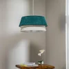 Online Euluna Suspension Boucle, Ø 50 cm, verte/écru