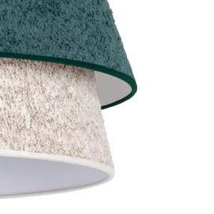 Online Euluna Suspension Boucle, Ø 50 cm, verte/écru