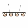 New Trio Lighting Suspension Burton, à quatre lampes