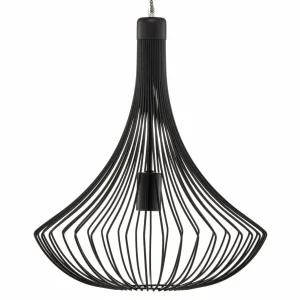 New Lamkur Suspension Cage noire, abat-jour cage