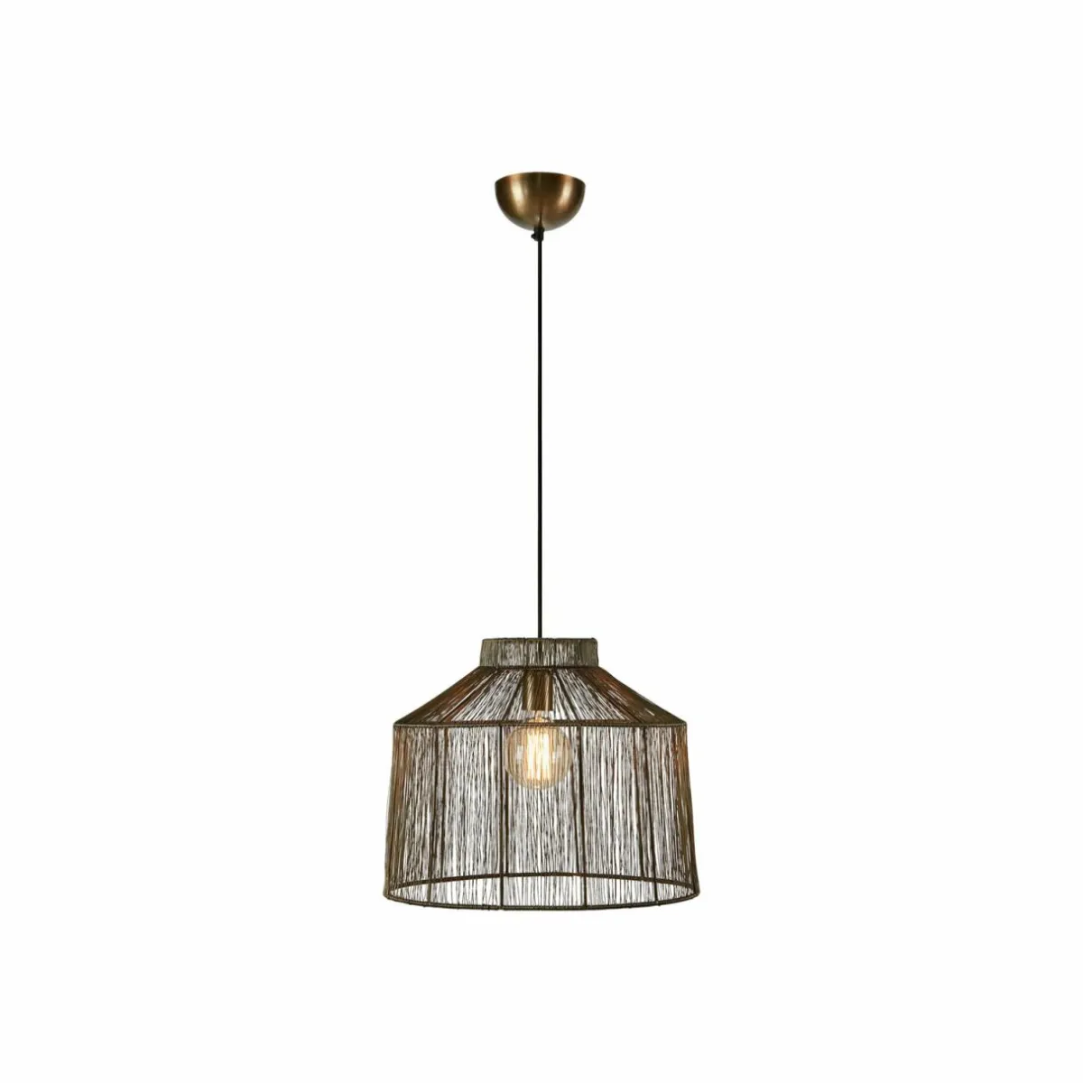 suspension_capanna_abatjour_mtal_laiton_ancien_0.webp Store Markslöjd Suspension Capanna, abat-jour métal, laiton ancien