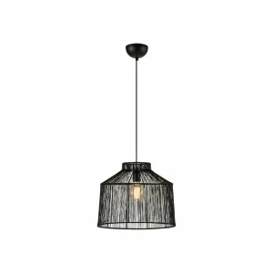 Online Markslöjd Suspension Capanna, abat-jour métal, noire