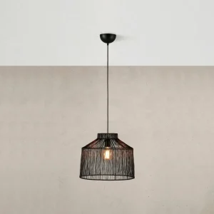 Online Markslöjd Suspension Capanna, abat-jour métal, noire