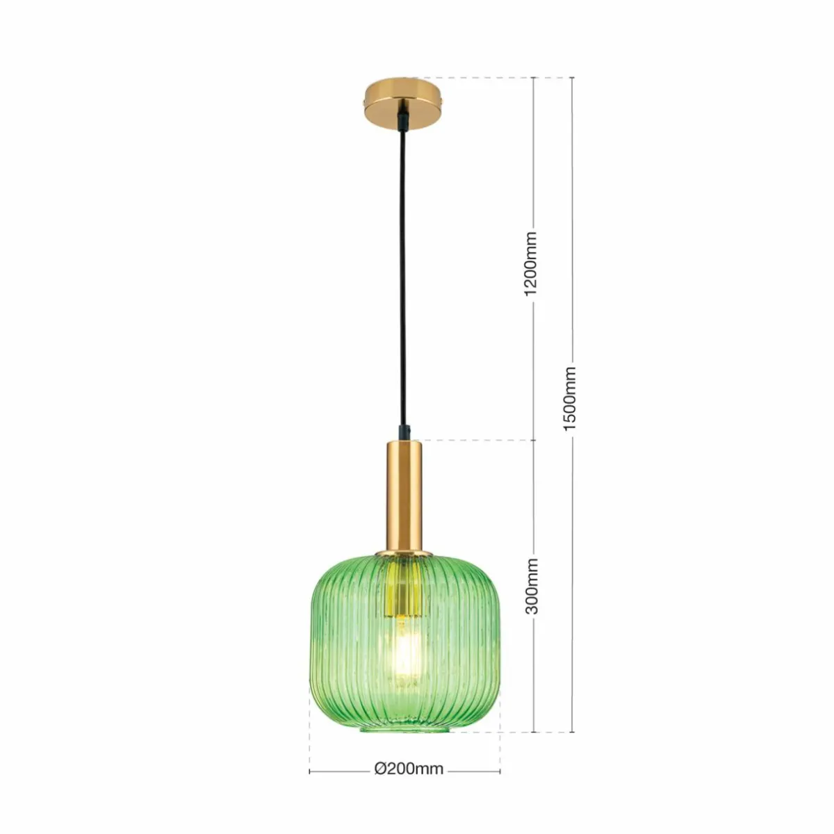 suspension_carneval_laiton_vieillivert___cm_verre_0.webp Cheap ORION Suspension Carneval, laiton vieilli/vert, Ø 20 cm, verre