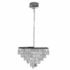 Fashion ORION Suspension Celeste à cristaux K9 à 9 l, chromée