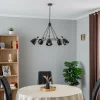 Flash Sale Argon Suspension Charlotte, à cinq flammes, noir