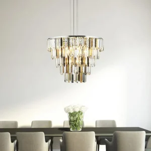 Best Searchlight Suspension Clarissa avec cristaux