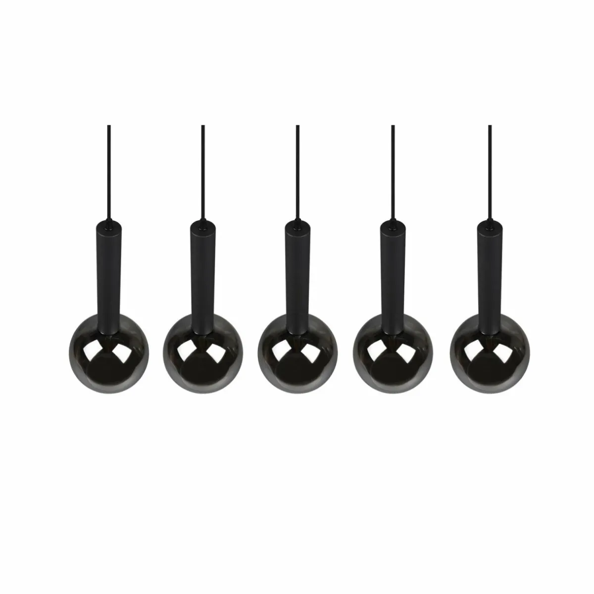 suspension_clayton___lampes_1.webp New Trio Lighting Suspension Clayton, à 5 lampes