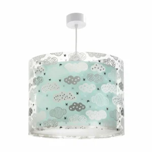 Fashion Dalber Suspension Clouds pour chambre d'enfant, bleu