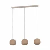 Online EGLO Suspension Cominio taupe/sable, à 3 lampes