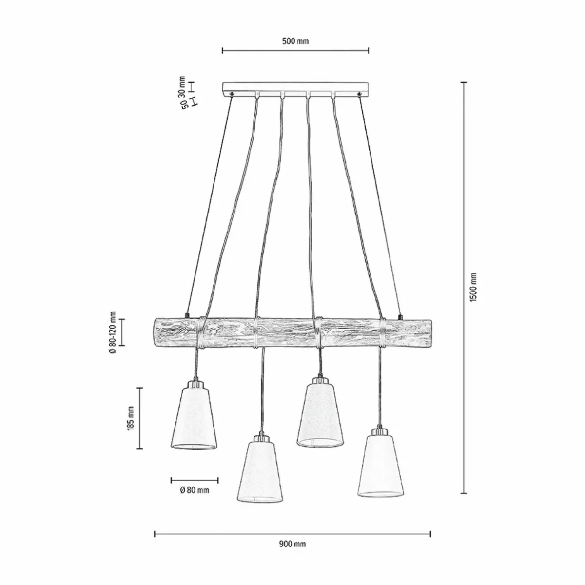 suspension_como___lampes_noyer_0-1.webp Cheap BRITOP Suspension Como, à 4 lampes, noyer