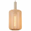 Discount Lucide Suspension Corina, crème, 3 lampes, E27
