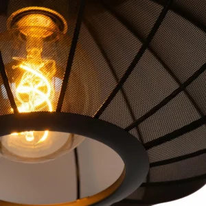 Best Lucide Suspension Corina, noir, Ø 50 cm, E27