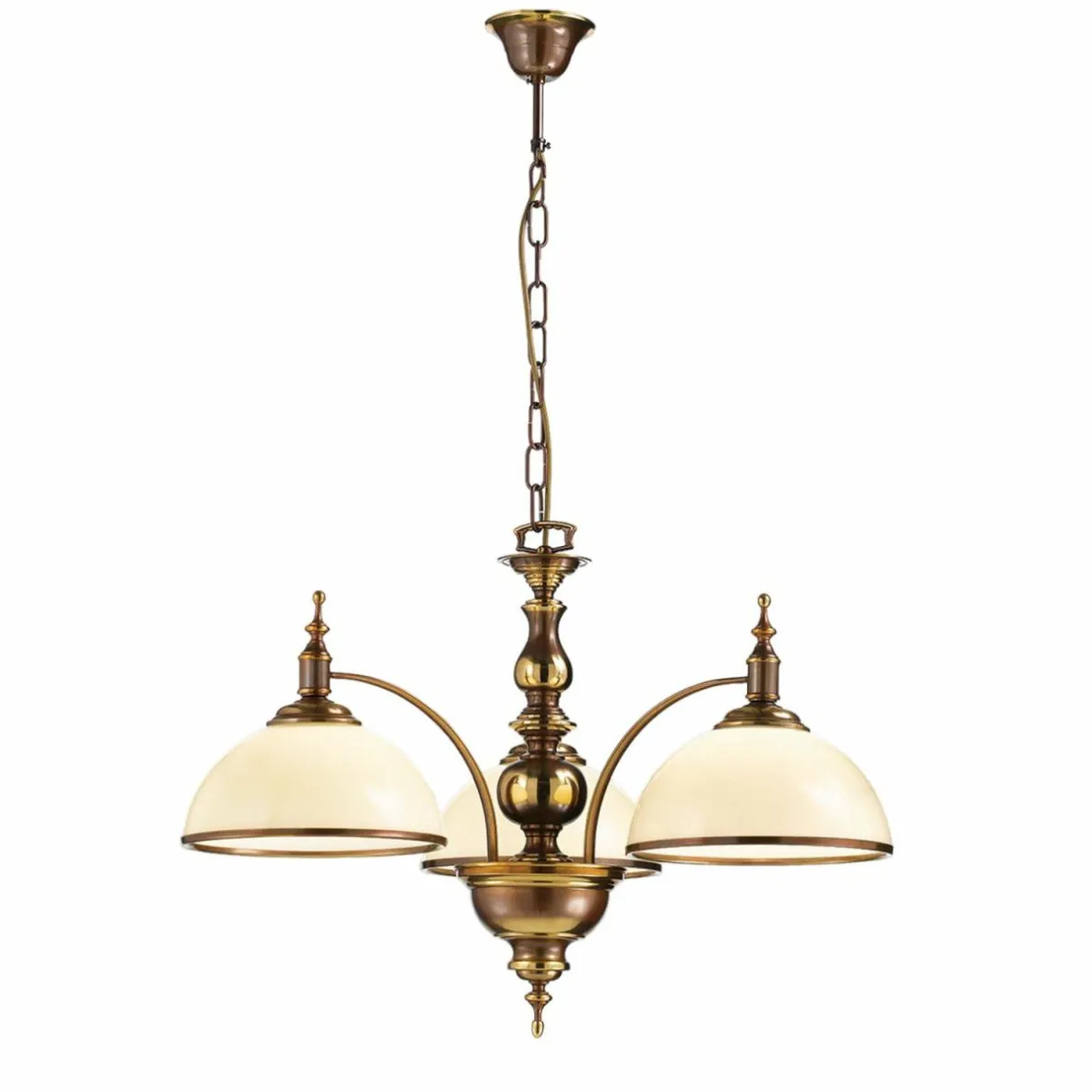 suspension_corola__aspect_antique__lampes_1.webp Store Cremasco Suspension Corola à aspect antique 3 lampes