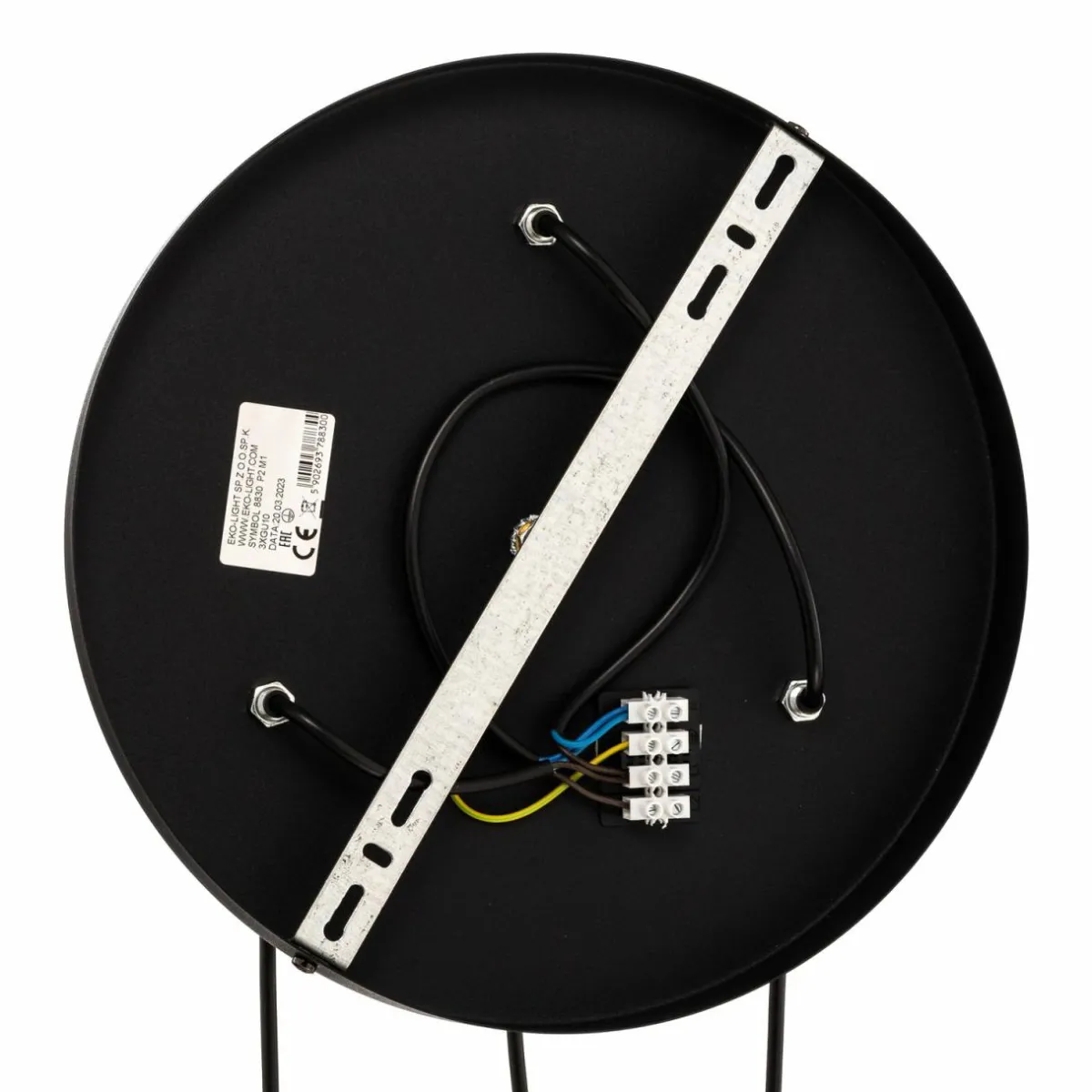 suspension_corte_noire___lampes_ronde_3.webp Fashion Eko-Light Suspension Corte, noire, à 3 lampes, ronde