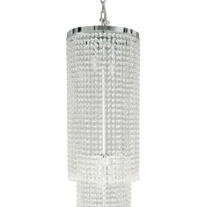 Sale Clayre&Eef Suspension CR114 avec pendentif en verre, 210 cm