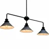 Best Nowodvorski Lighting Suspension Craft III en noir, à trois lampes