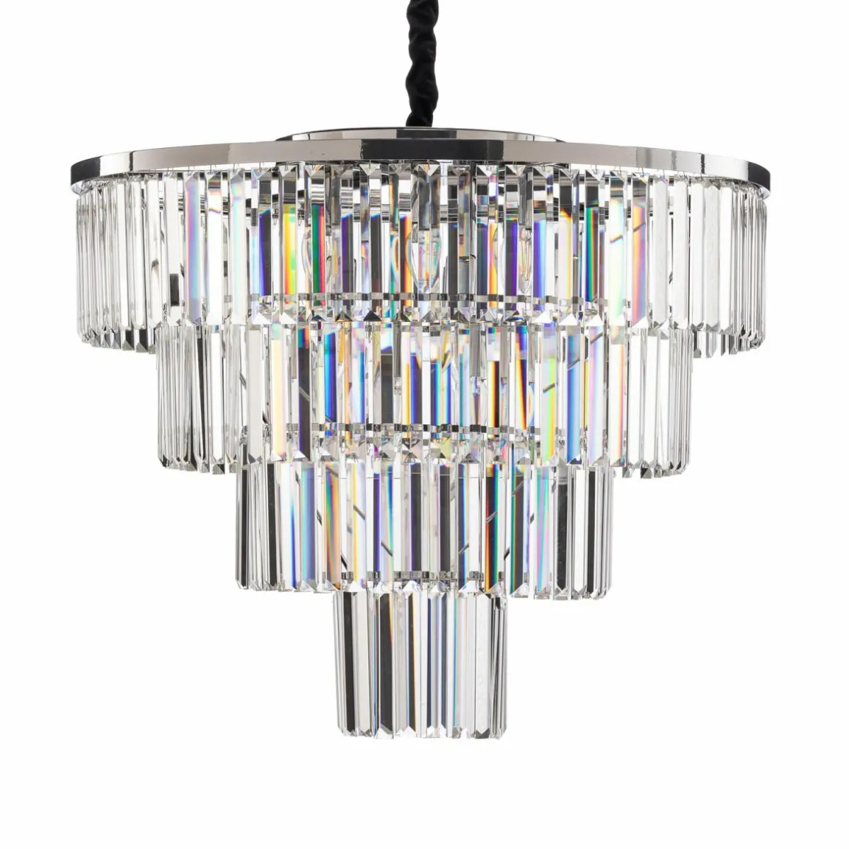 suspension_cristal_transparentargent___cm_2.webp Clearance Nowodvorski Lighting Suspension Cristal, transparent/argenté, Ø 71 cm