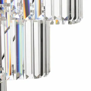 Clearance Nowodvorski Lighting Suspension Cristal, transparent/argenté, Ø 71 cm