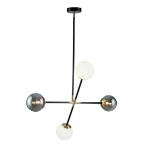 Hot Viokef Suspension Cross, à quatre lampes
