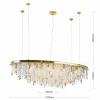Cheap ORION Suspension Crystalriver avec cristal doré