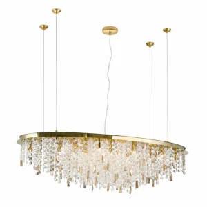 Cheap ORION Suspension Crystalriver avec cristal doré