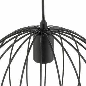 Outlet HELAM Suspension Cumera avec abat-jour cage, Ø 30cm