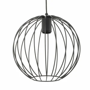 Outlet HELAM Suspension Cumera avec abat-jour cage, Ø 30cm