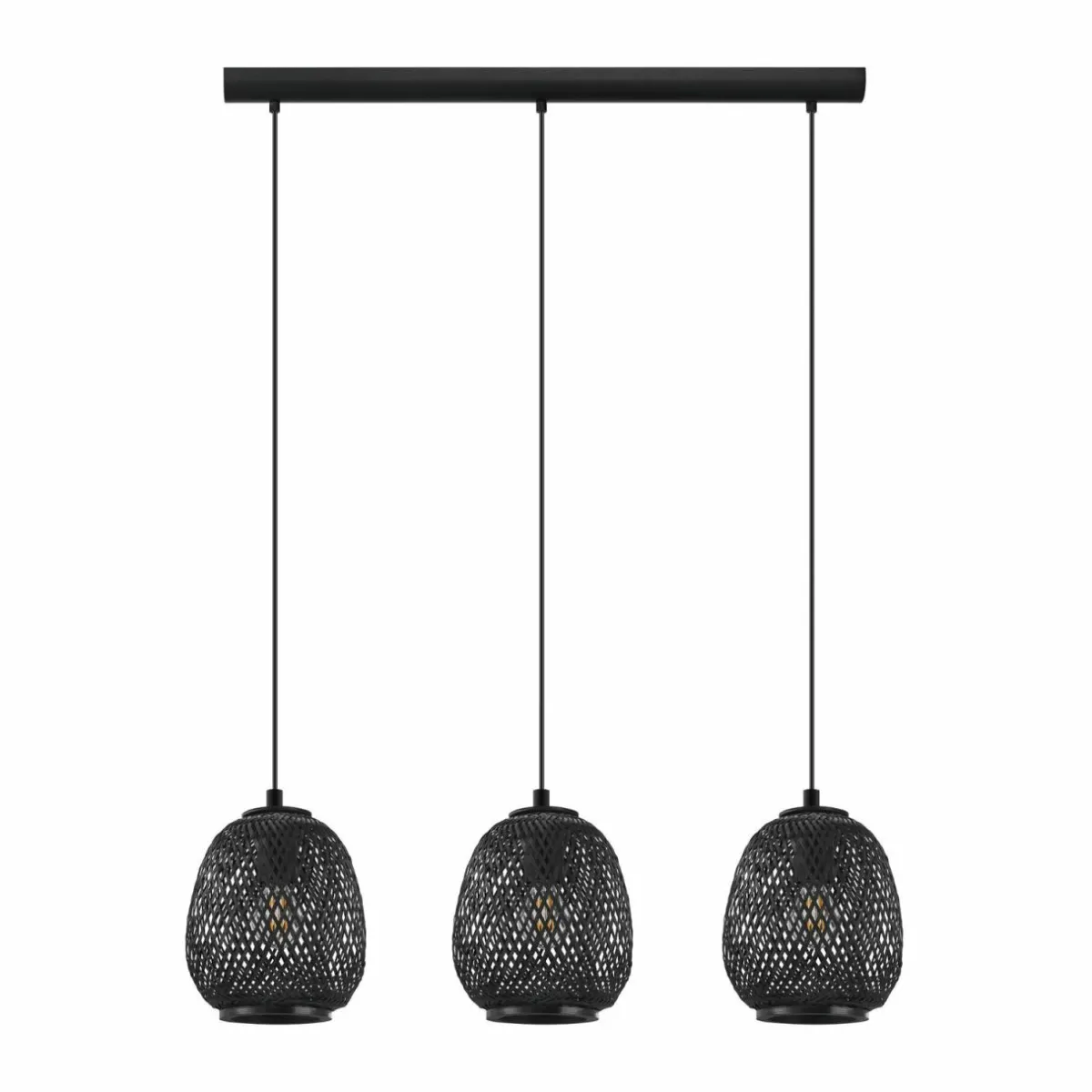 suspension_dembleby___lampes_noire_0.webp Flash Sale EGLO Suspension Dembleby à 3 lampes, noire