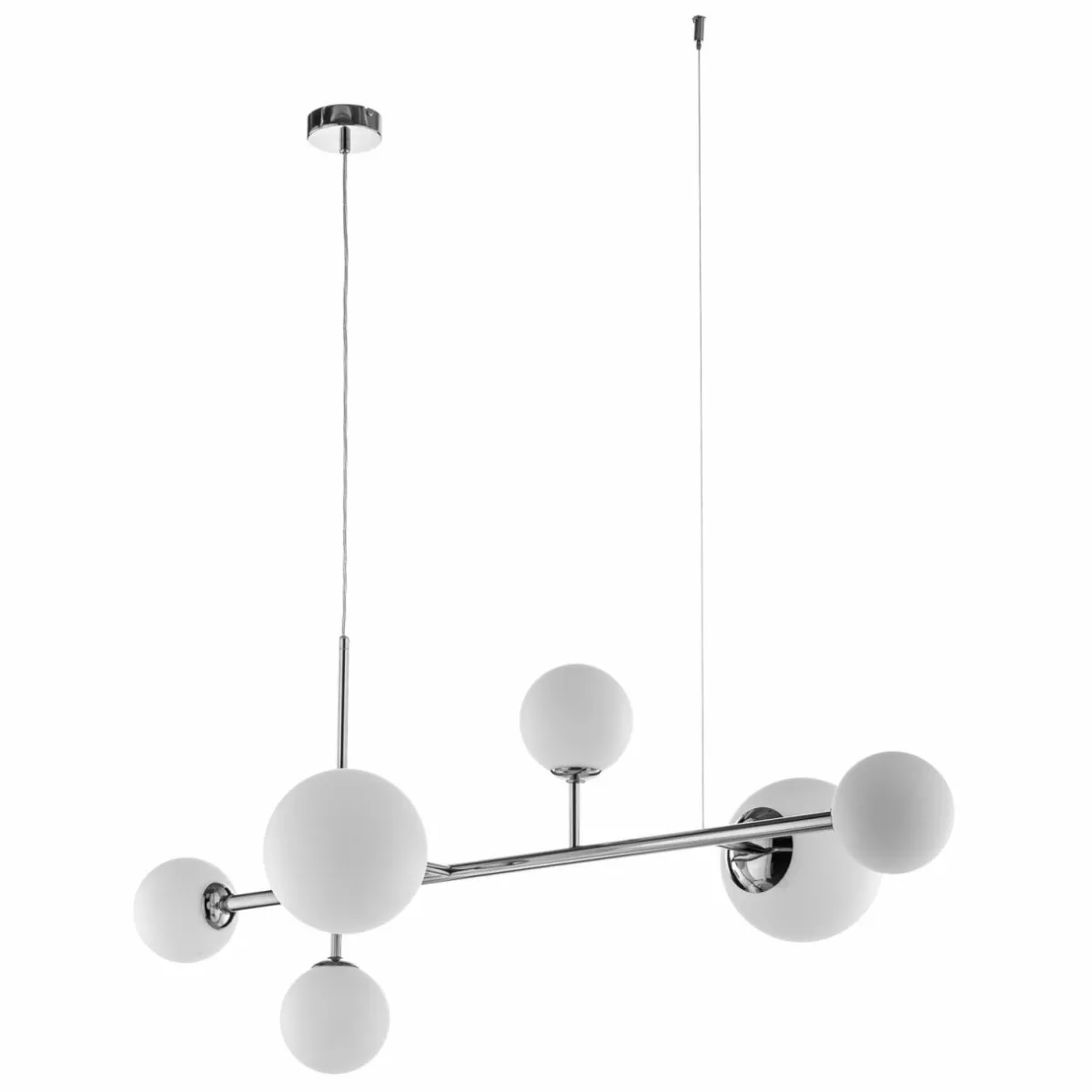 suspension_dione__six_lampes_chrome_0.webp Best Sale ALDEX Suspension Dione à six lampes, chromée