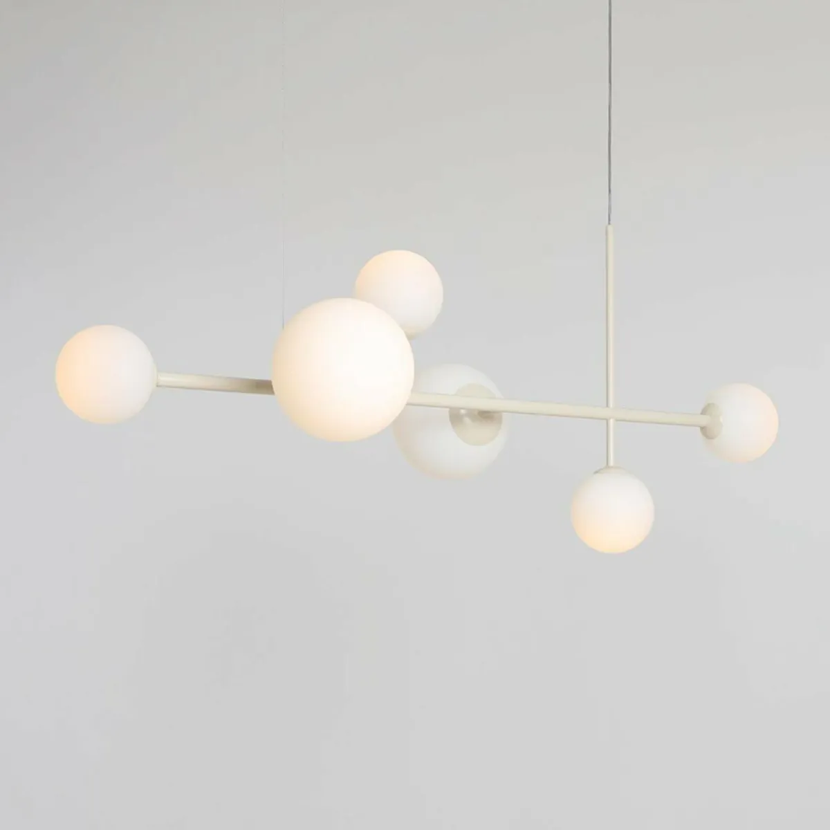 suspension_dione_opalecrme___lampes_2.webp Best Sale ALDEX Suspension Dione, opale/crème, à 6 lampes
