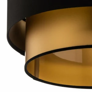 Best Sale Maco Design Suspension Dorina, noir/or Ø 50cm