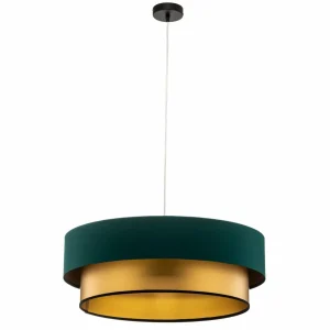 Best Maco Design Suspension Dorina, vert/or Ø 60cm